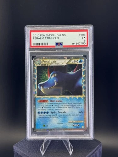 FERALIGATR 108 PRIME HGSS PSA 5