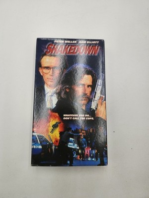 Shakedown (VHS, 1988) Peter Weller, Sam Elliott, Good Times Video