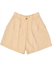 RANCHEROS Womens Pegged Chino Shorts IT 42 Medium W28 Beige Cotton BG75
