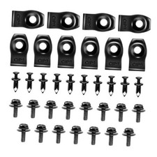 35 PCS Engine Under Cover Splash Shield Guard Body Bolts Screws, Front Bumper
