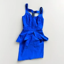 NWT New PAPER DOLL Blue Pencil Cocktail Dress Women’s Size 5