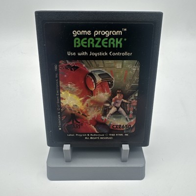 Atari 2600 BERZERK Spiel Game Vintage Retro /R29F2