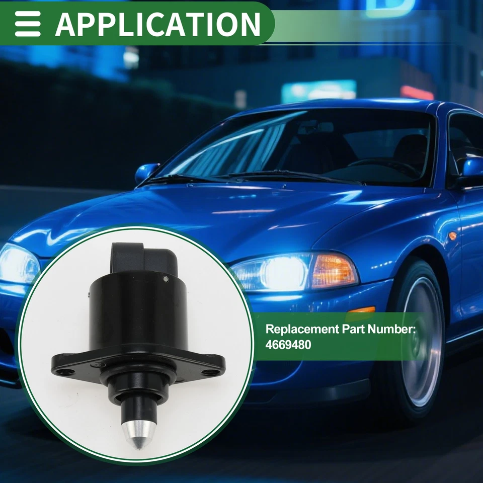 Válvula de control de aire de ralentí de coche para Dodge Neon 1995-1997 Nº4669480 Foto 3 de 4