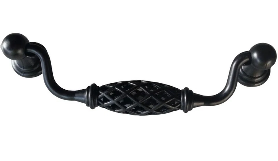 Hängegriffe BA 128, 160mm Klappgriffe dunkel Möbelgriffe Vintage antik *2007