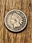 1863 Indian Head Cent-Nice Detail JC437-Scratched Obverse