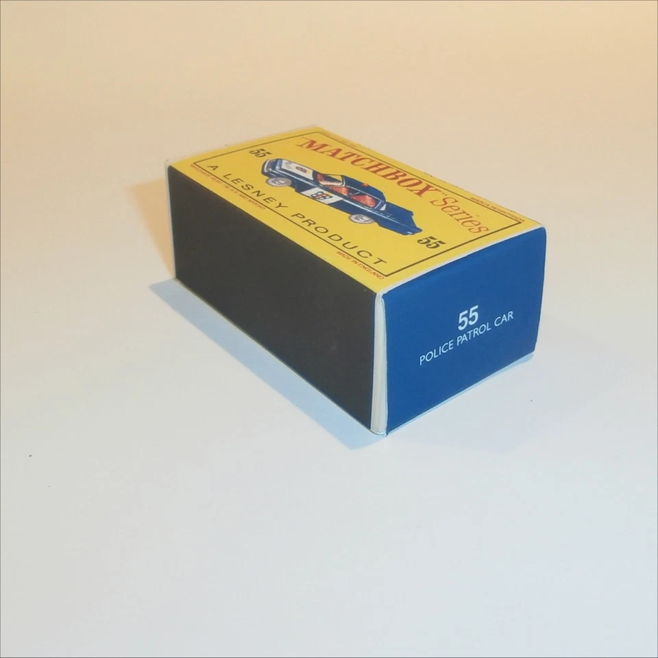 Matchbox Lesney 55b Ford Fairlane Police Car Empty D Style Repro Box - Image 2 of 4