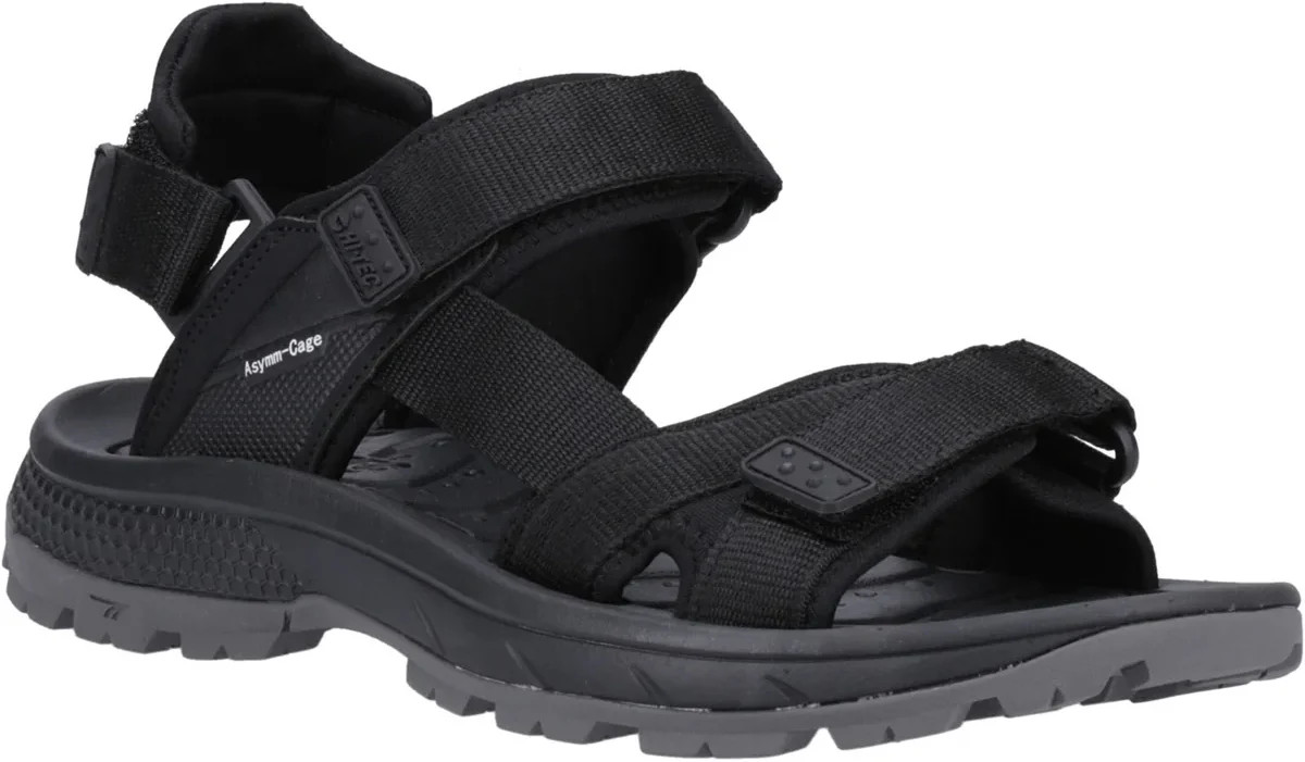 Sandali da passeggio Hi-Tec Sierra per uomo - Nero foto 5