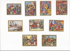 ALLES FUR DEUTSCHLAND ~ ALVA YOSMA ~ 9 GERMAN CIGARETTE CARDS ~ 1930s