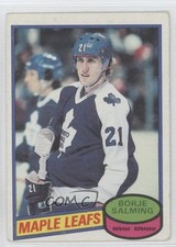 1980-81 O-Pee-Chee Borje Salming #210 HOF 0a1