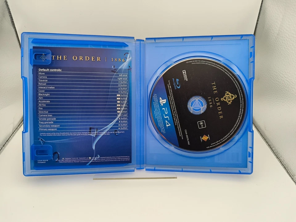 The Order 1886 - PlayStation 4 (PS4, 2015, PAL) Complete with Manual - Image 3 of 4