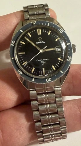 1968 Vintage OMEGA Baby Seamaster 120 136.027 Caliber 613 Refinished Dial