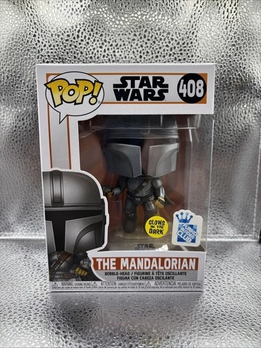 Funko Pop Star Wars The Mandalorian #408 GITD Exclusive