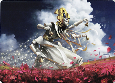 mtg kamigawa art cards Kairi, the Swirling Sky (Extended Art) [Kamigawa: Neon Dynasty] main image 1
