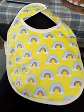 Baby Feeding  rainbow bib