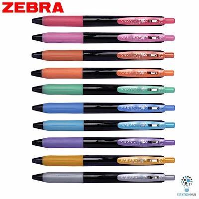 Zebra Sarasa Clip Decoshine 0.5mm | Shiny Colour Series | Home Office Stationery - Image 1 of 4