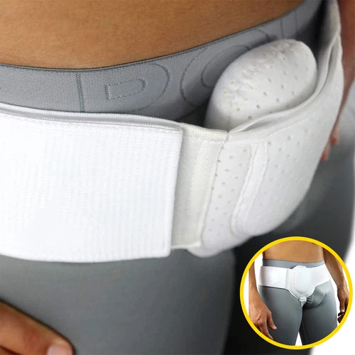 Removable Inguinal Groin Hernia Belt for Men Abdominal Groin Support Truss Brace - Picture 6 of 32
