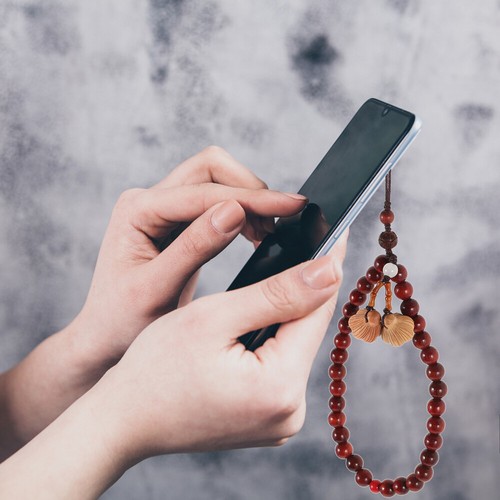 3 szt. Charm telefonu Smycz telefoniczna Pasek Charm Dekoracyjny koralik Pasek na telefon Charm - Zdjęcie 10 z 12