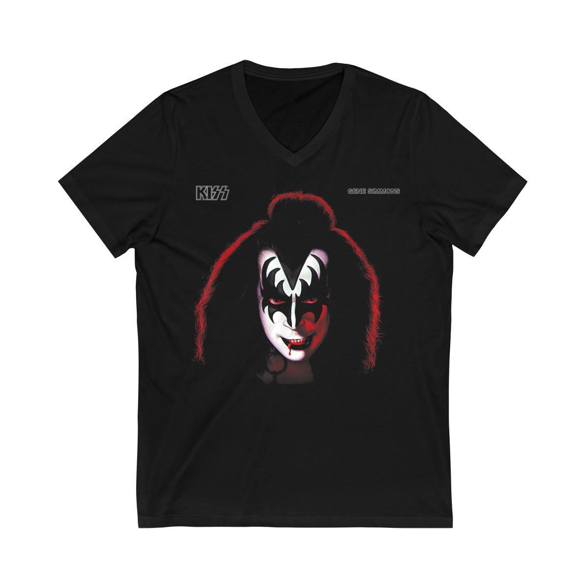 KISS 1978 Gene Simmons Vintage T Shirt Men Fashion 2023