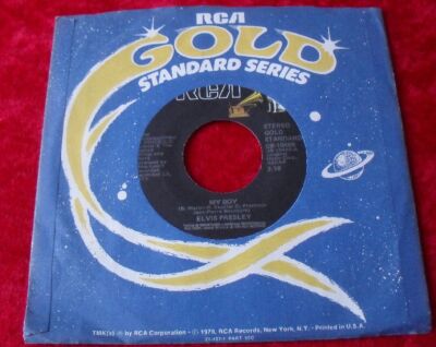 Single 7'' Elvis Presley - My Boy / Thinking About You (USA) TOP ZUSTAND! 