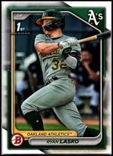 2024 Bowman Prospects #BP-105 Ryan Lasko - 1st FREE SHIPPING!