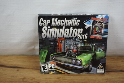 PC DVD CAR MECHANIC SIMULATOR 15 2015 , bonus one Truck Mechanic Simulator