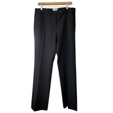 Calvin Klein Women's Size 10 Modern Fit Dress Office Pants Straight Leg Black