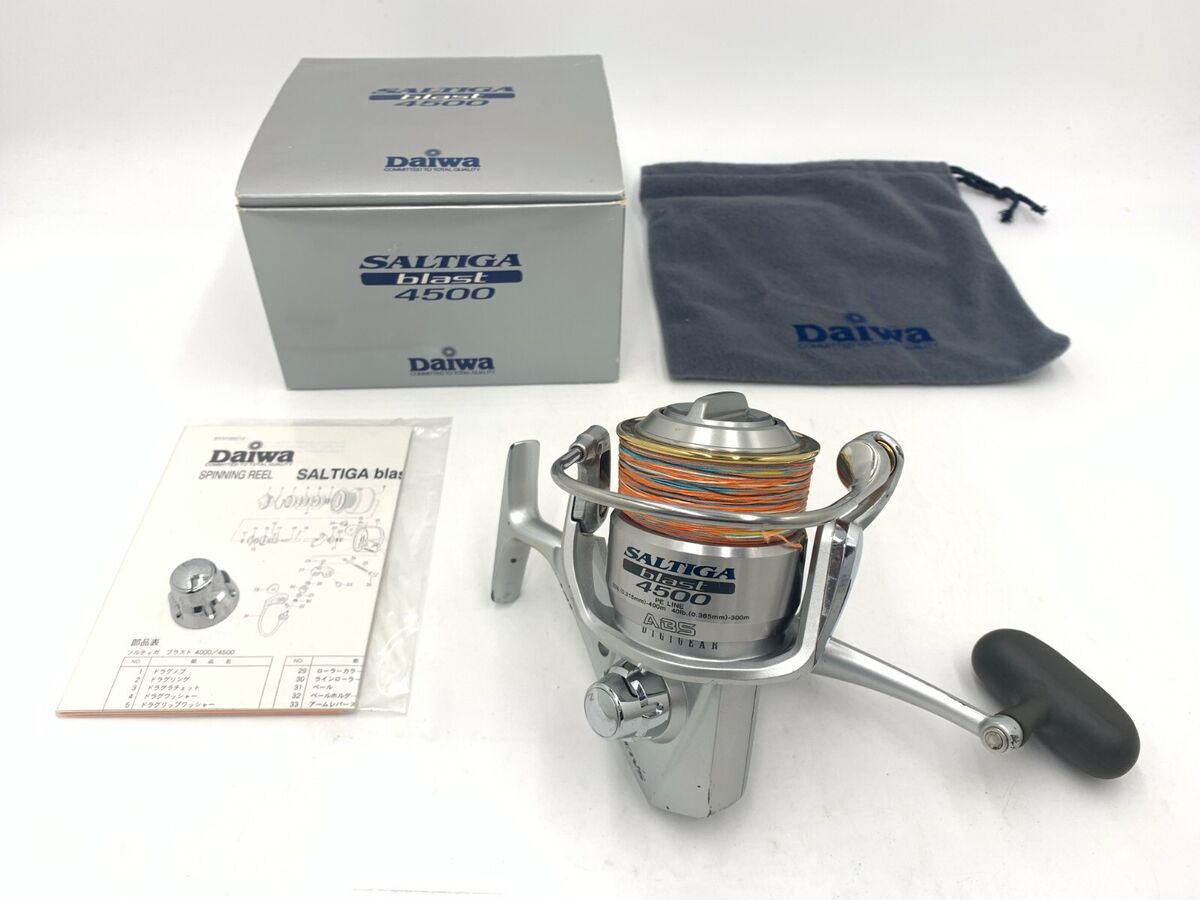 Daiwa SALTIGA blast 4500 Spinning Reel Big-game Fishing Daiwa SALTIGA blast 4500 Spinning Reel Big-game Fishing