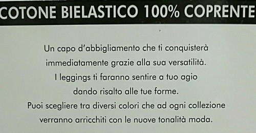 LEGGINGS DONNA NERO PRIMAVERILE MARTA MARZOTTO - Picture 3 of 8