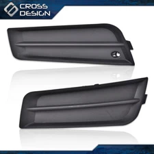 Fit For 2011-2014 Chevy Cruze Front Bumper Fog Light Lamp Hole Covers LH&RH Pair