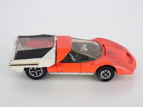 Dinky Fiat Abarth 2000 No202 Toy Diecast Model Rare Vintage Sports Car - Picture 4 of 12