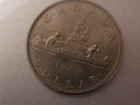 1968 Canada One Dollar Coin.