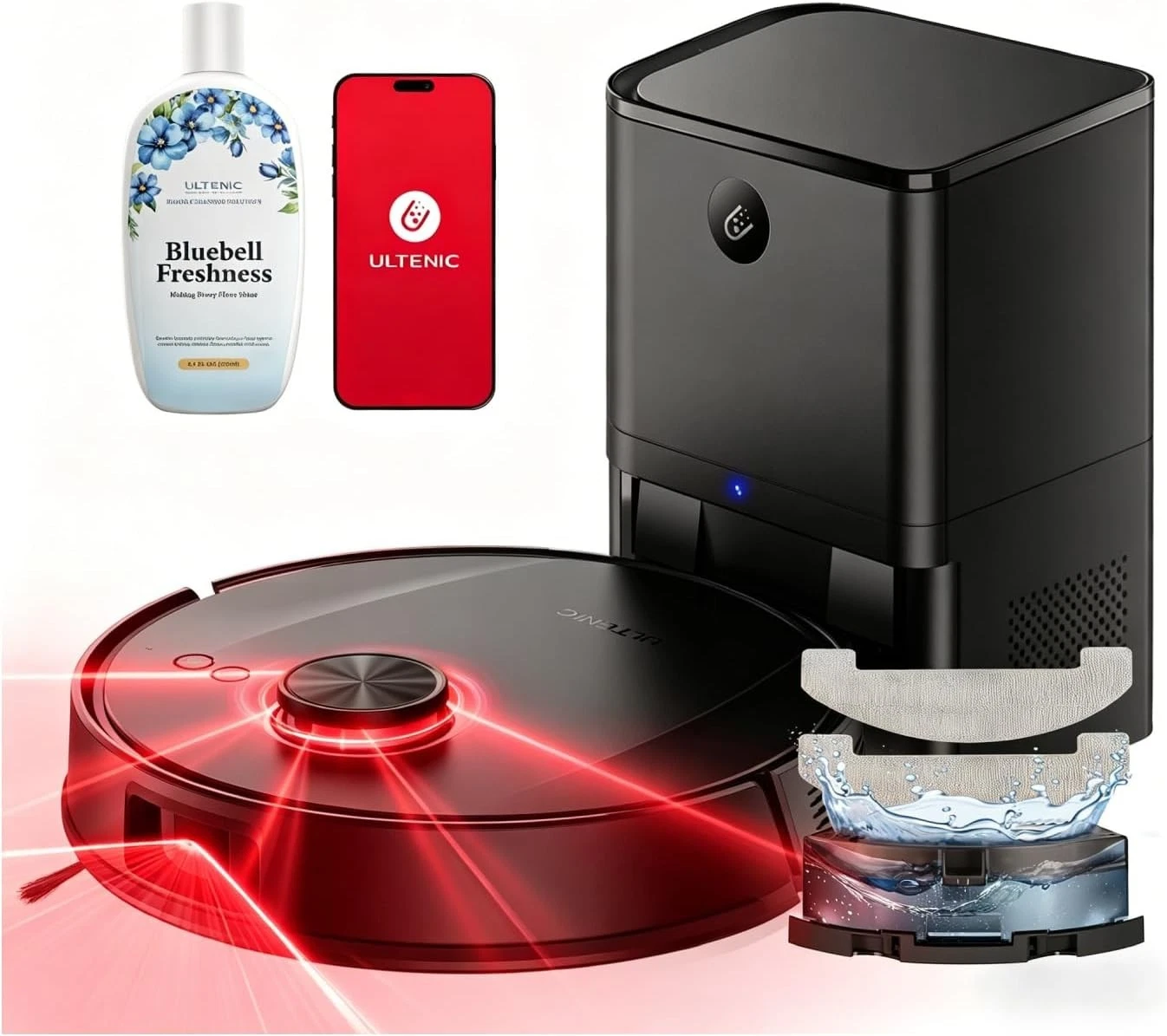 8000Pa Ultenic T20 Pro Robot Vacuum Cleaner 180 Mins LiDAR Navigation Pet Hair
Opens in a new window