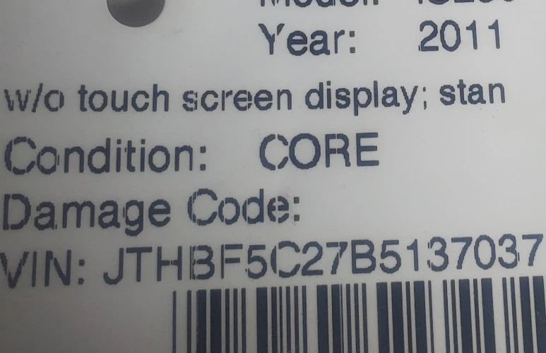 Оригинальный климат-контроль для Lexus IS250 2011 года выпуска - Изображение 3 из 4