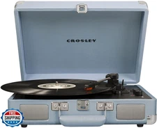 Crosley CR8005F-TN Cruiser Plus Vintage 3-Speed Bluetooth in/Out 