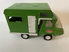 Vintage 1970s Green Classic TONKA Truck RV Camper Pressed Steel USA