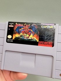 Demon's Crest (Super Nintendo Entertainment System SNES) Authentic - Very Good