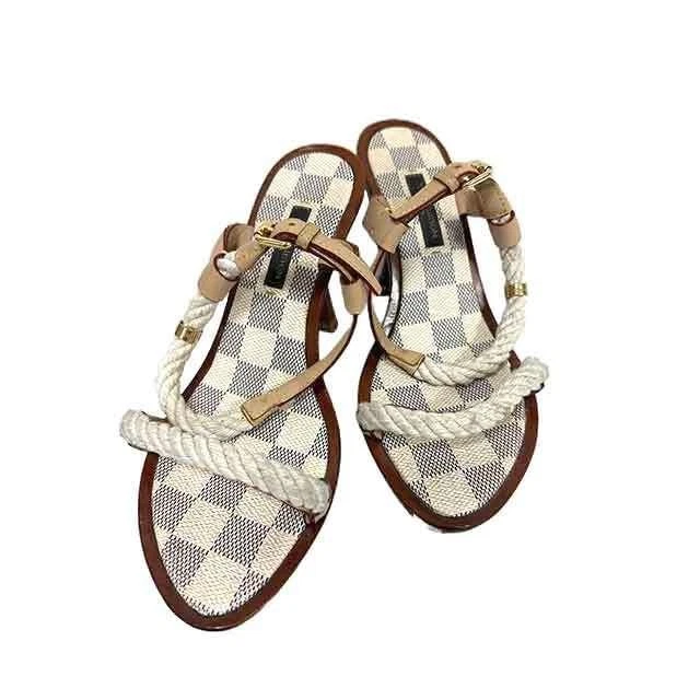 Louis Vuitton White Sandals for Women for sale - eBay
