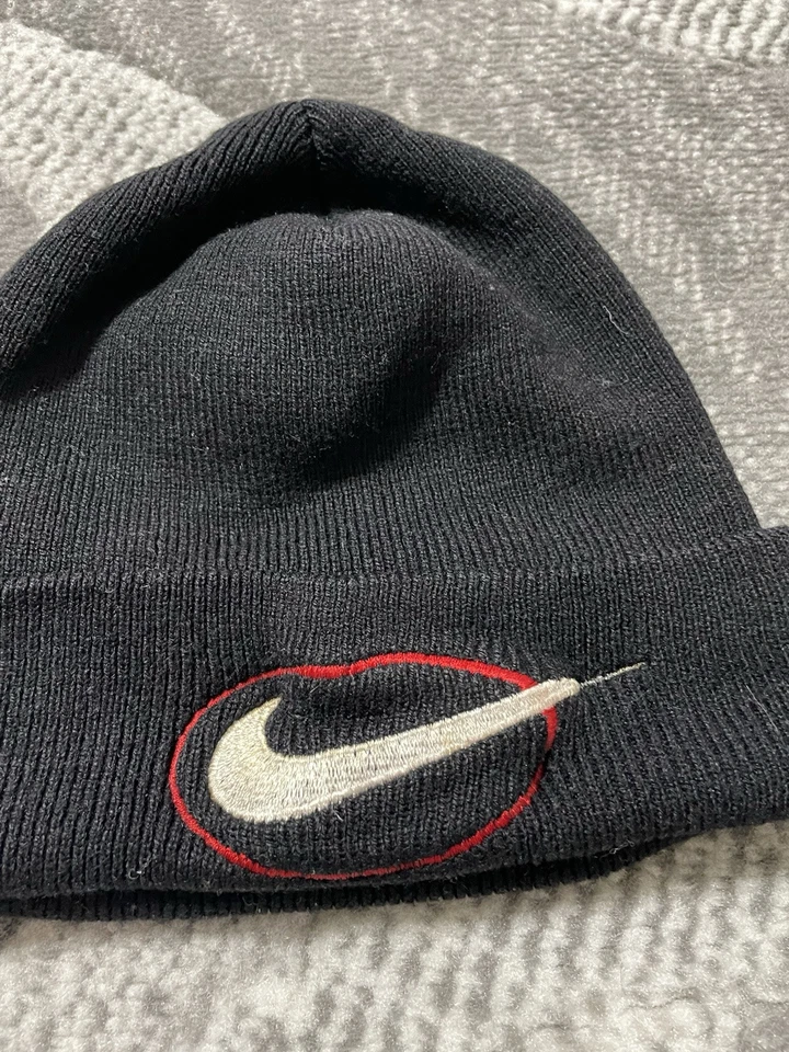 Nike Youth One Size Black Beanie - Image 2 of 4