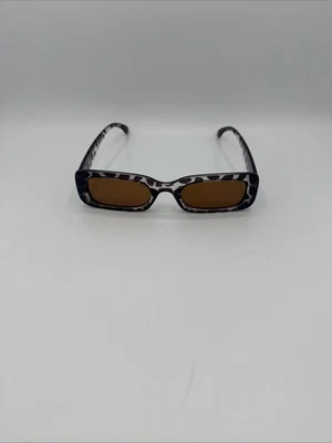 Lunettes De Soleil Femme Monture Léopard Verre Marron Neuf S33 - Photo 1/4