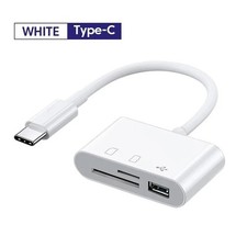 3-in-1 USB Type C Card Reader OTG Adapter SD TF Memory For Phone Tablet Laptop