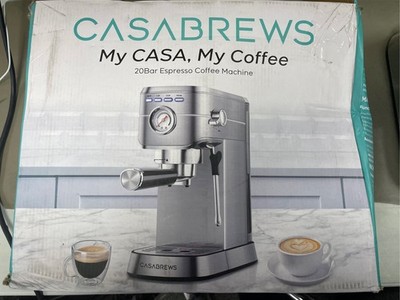 CASABREWS CM5418 Espresso Machine 20 Bar, Compact Espresso Maker with Steam Mi 2