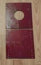 Gilbert Erector 1920's White Truck Set Part CC and CD Cab Tops Burgundy 