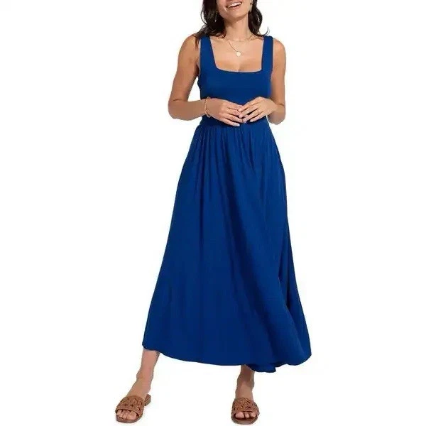 strapless maxi prom dress ZAPAKA Women Light Blue Tulle Long Prom Dress A-Line Tiered Strapless Evening Party Dress, Light Blue / US10