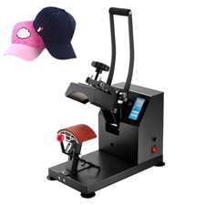 Hat Cap Heat Press Machine Digital Display Sublimation Teflon-Coated