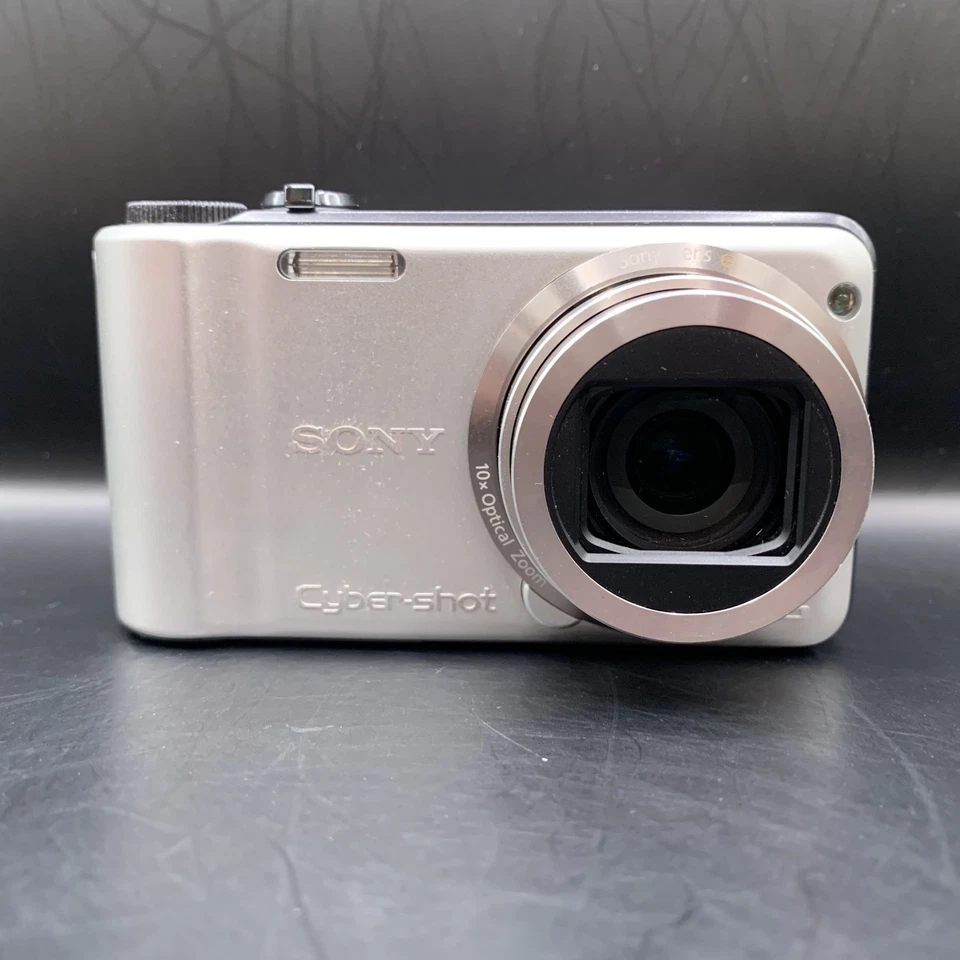 [Japanese Only] Sony CyberShot DSC-H55 Silver Digital Camera Excellent From Japa - Image 3 of 4