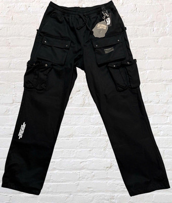 Billionaire Boys Club Cargo Pants Mens Large Black BB Flagship Guyver Cotton