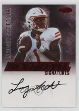 2023 SAGE High Series Next Level Signatures Red Lindsey Scott Jr #NLS-LSJ Auto