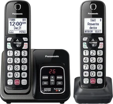 Cordless Phone with Answering Machine, Advanced Call Block, Bilingual Caller ...