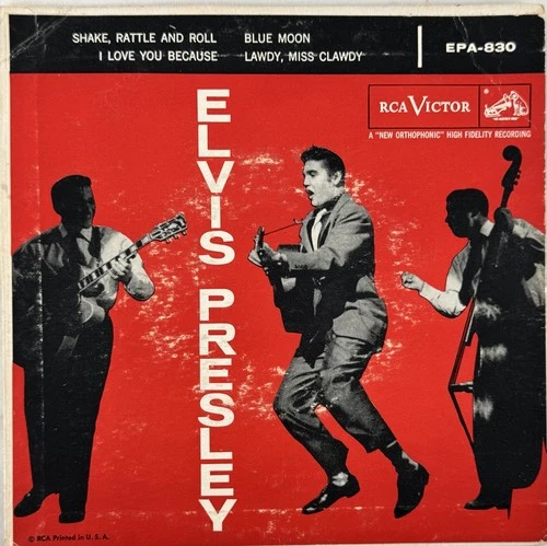 Elvis Presley EP, RCA, original, early, Shake Rattle and Roll