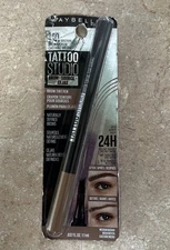 Maybelline Tattoo Studio Eyebrow Tint Pen Medium Brown 360